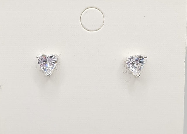 Large Heart Stud Earrings - Franklins