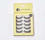 Lash Goddess Volume Strip Eyelashes IVY 5 Pack - Franklins