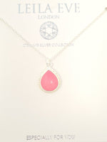 Leila Eve Coral Stone Necklace - Franklins