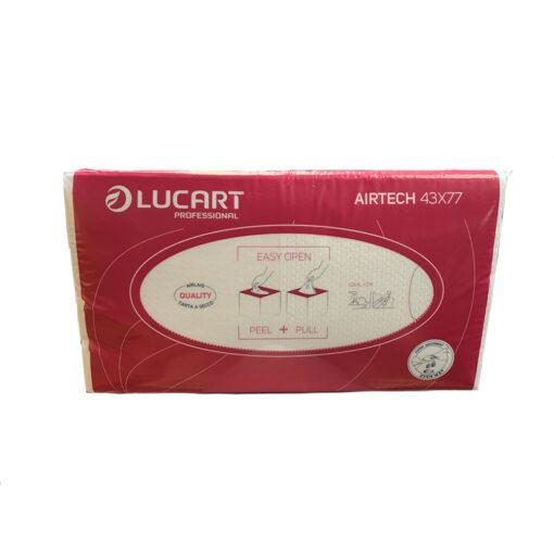 Lucart Airtech Pro Salon White Disposable Towel 43cmx77cm 100pk - Franklins