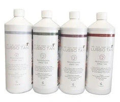 Lusso Tan Professional Spray Tan Dark 1 Litre - Franklins