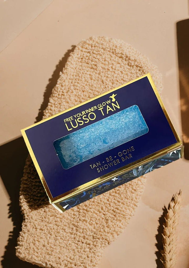 Lusso Tan Tan-Be Gone Shower Bar- Winter Nights - Franklins