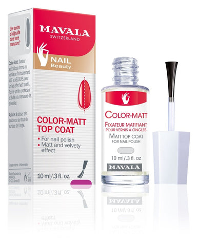 Mavala Colour Matt Top Coat 10ml - Franklins