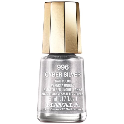 Mavala Cyber Silver Nail Polish 5ml - Franklins