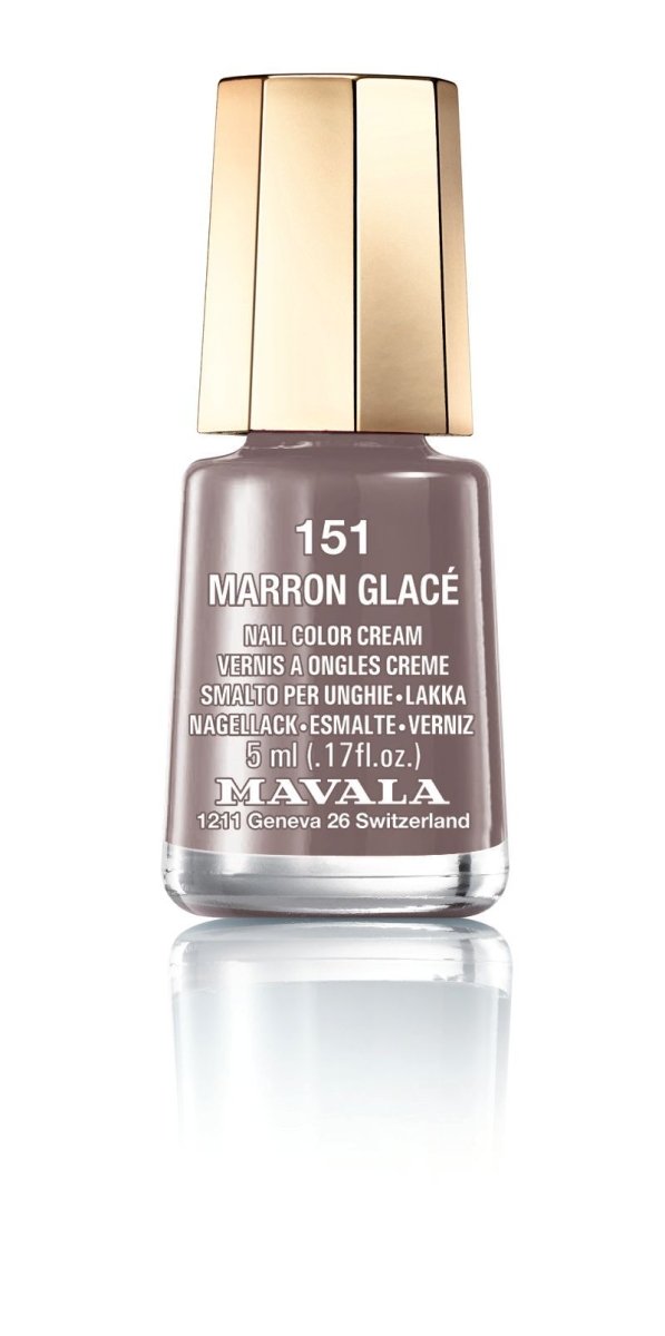 Mavala Marron Glace Nail Polish 5ml - Franklins