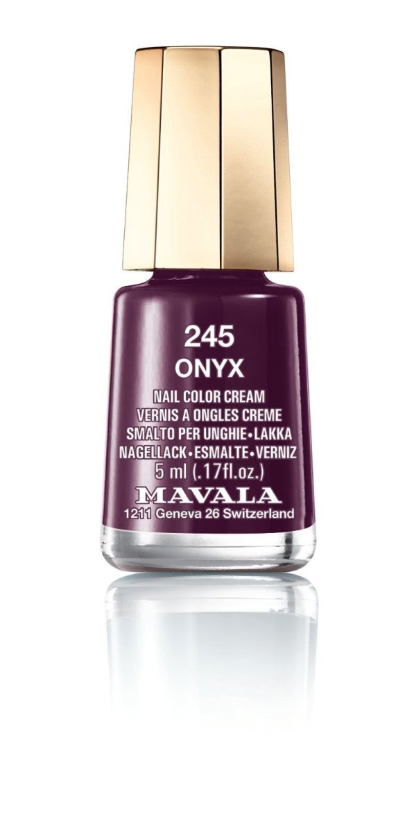 Mavala Onyx Nail Polish 5ml - Franklins