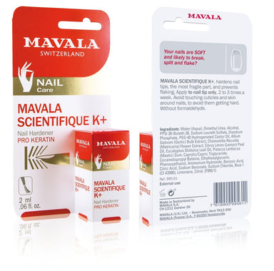 Mavala Scientifique K+ Nail Hardener Pro Keratin - Franklins