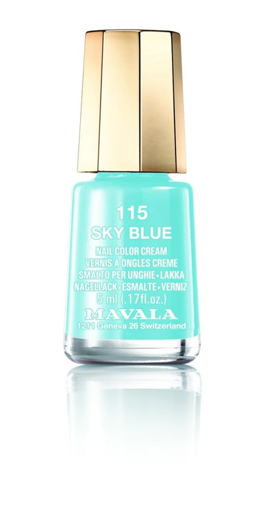 Mavala Sky Blue Nail Polish 5ml - Franklins