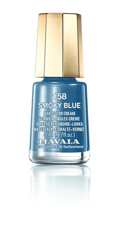 Mavala Smokey Blue Nail Polish 5ml - Franklins