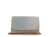 Menbur Gold Shimmer Diamanté Clutch Bag - Franklins