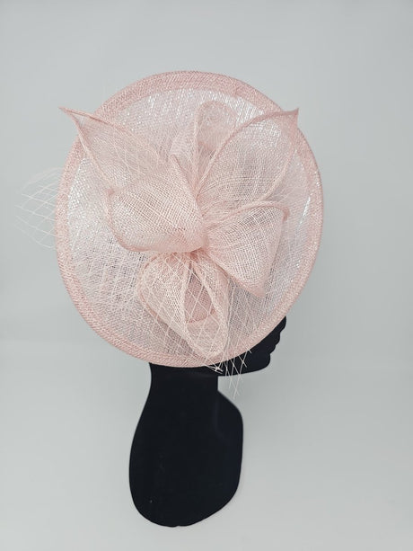 Metallic Pink Disc Hairband Fascinator - Franklins