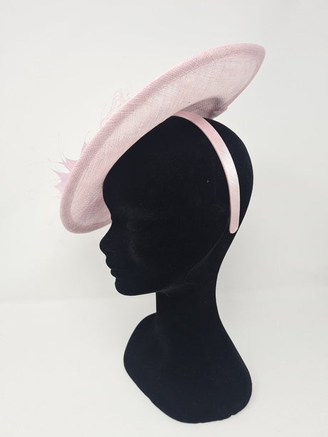 Metallic Pink Flower Disc Fascinator - Franklins