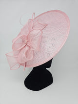 Metallic Rose Large Disc Bow Fascinator - Franklins