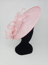 Metallic Rose Large Disc Bow Fascinator - Franklins