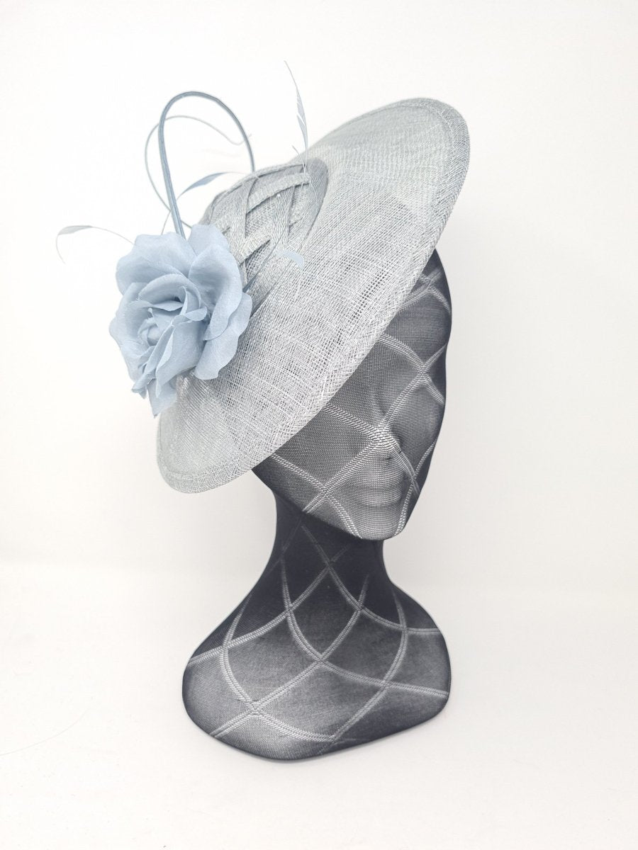 Mist Woven Flower Disc Fascinator - Franklins