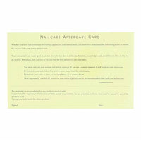 Nailcare Aftercare Card - Franklins