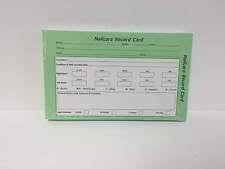 Nailcare Record Card - Franklins