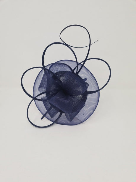 Navy Fascinator - Franklins