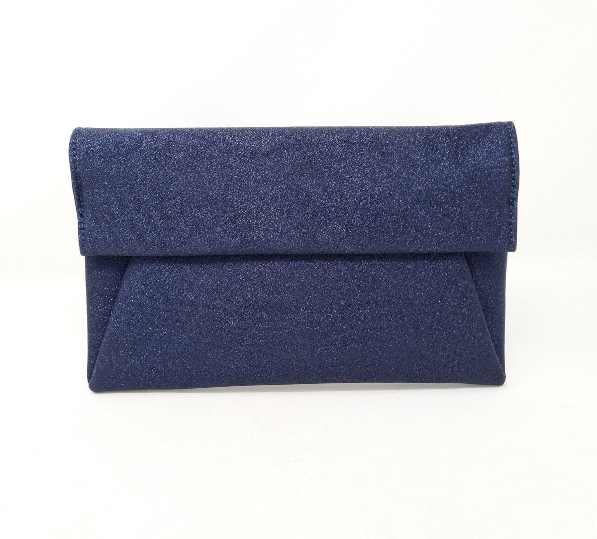 Navy Fold Over Clutch Bag - Franklins