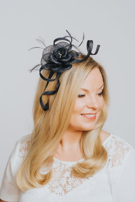 Navy Hairband Fascinator - Franklins