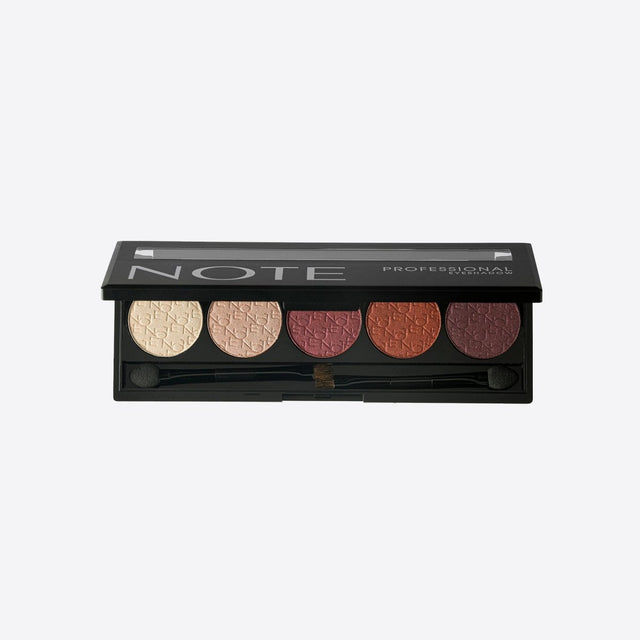 Note Professional Eyeshadow Palette Metallic Rose 107 - Franklins