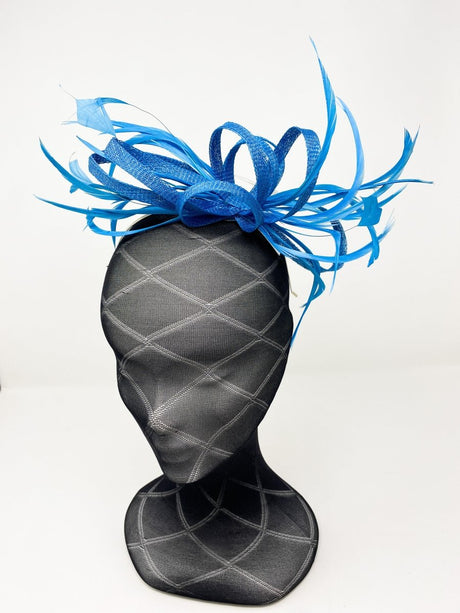 Ocean Blue Loop Fascinator - Franklins