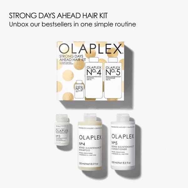 Olaplex Strong Days Ahead Shampoo Conditioner & Treatment Hair Kit - Franklins