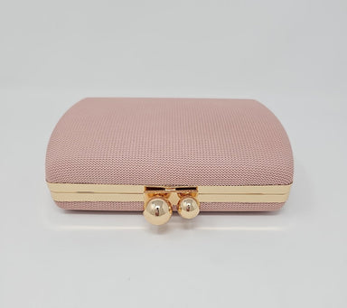 Pale Peach Knit Clutch Bag - Franklins