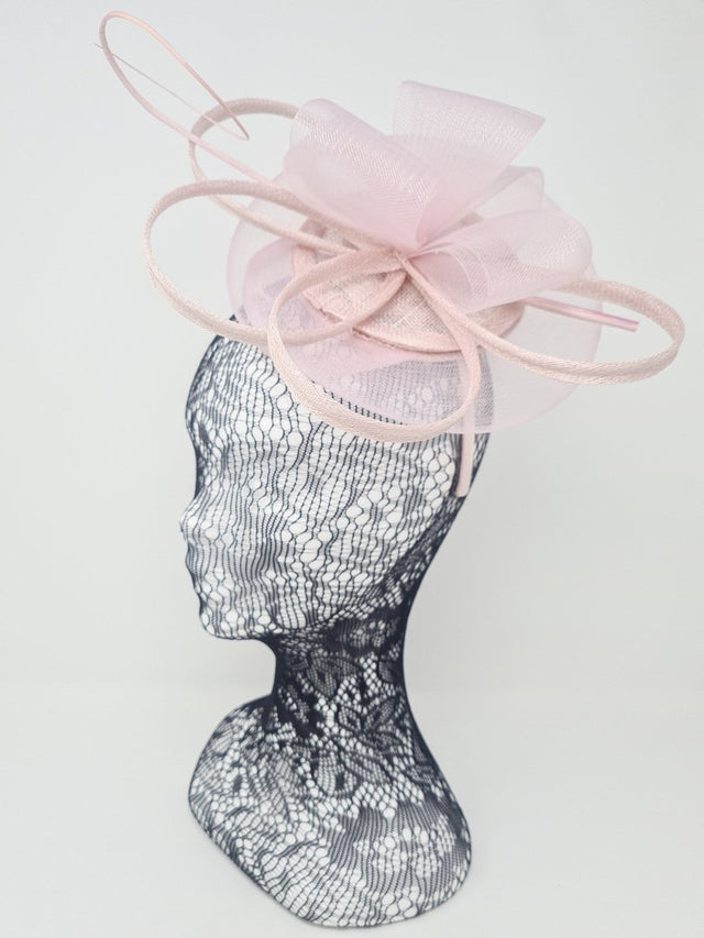 Pale Pink Halo Hairband Fascinator - Franklins