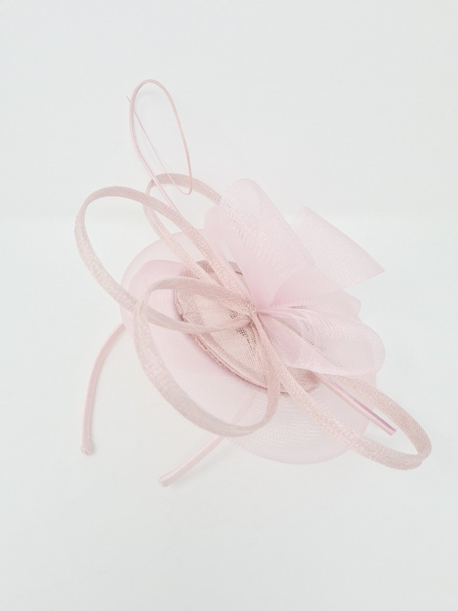 Pale Pink Halo Hairband Fascinator - Franklins