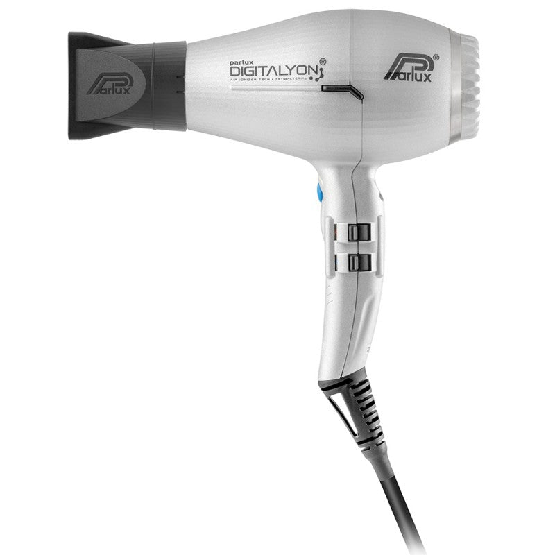 Parlux Digitalyon Hairdryer Silver - Franklins