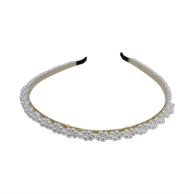 Pearl Beaded Alice Hairband - Franklins