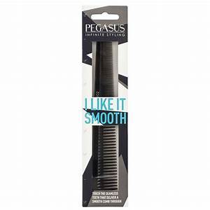 Pegasus I Like It Smooth Hard Rubber Comb - Franklins