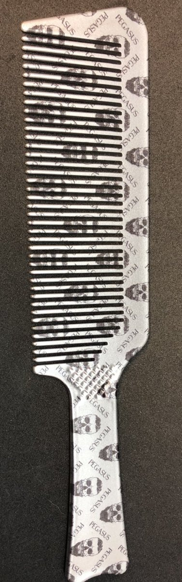 Pegasus Skulleto Hard Rubber Comb - Franklins