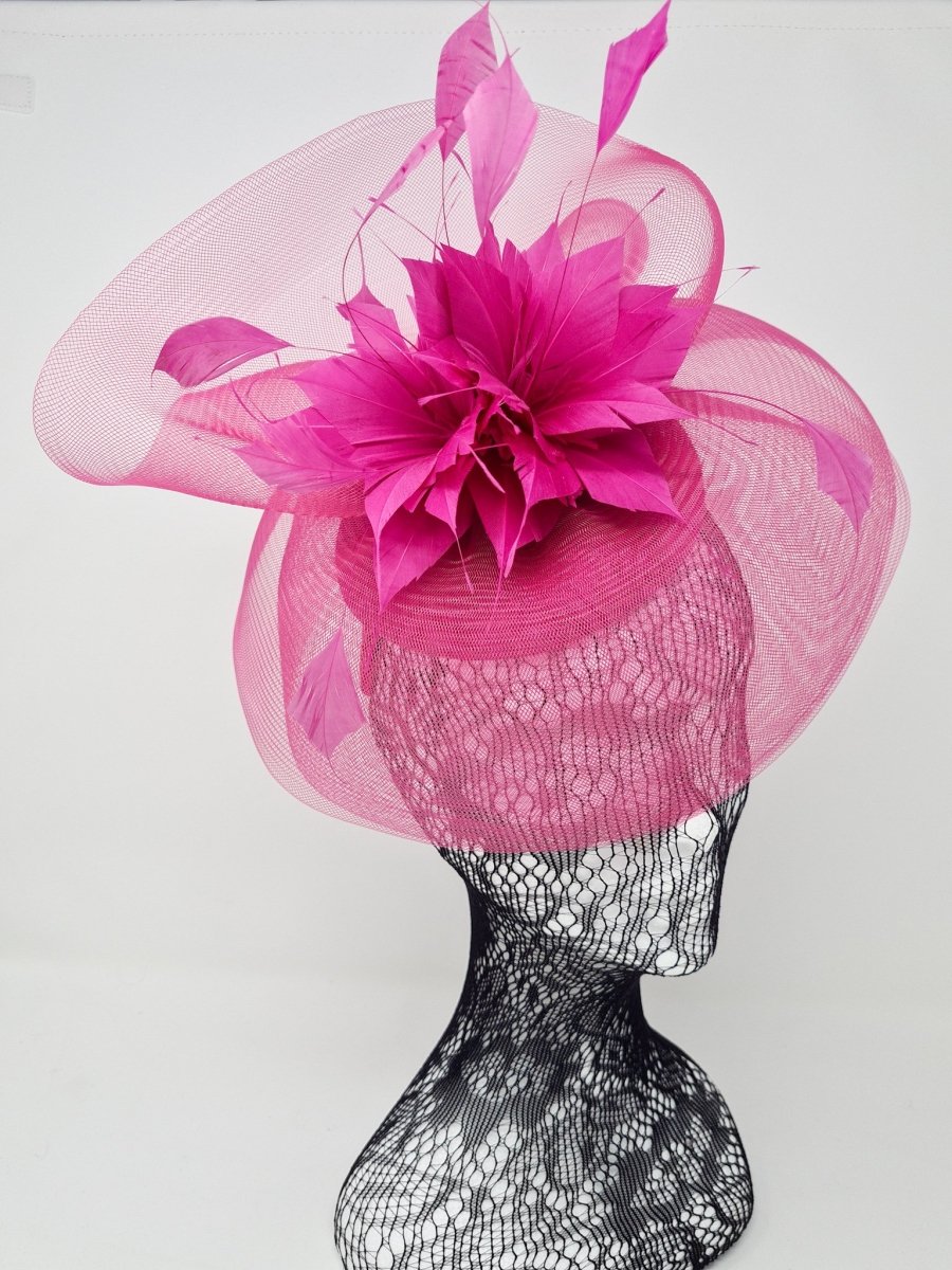 Pillbox Fascinator With Net Halo - Franklins