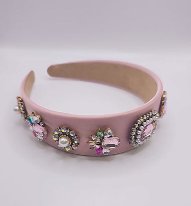 Pink Crystal and Pearl Hairband - Franklins