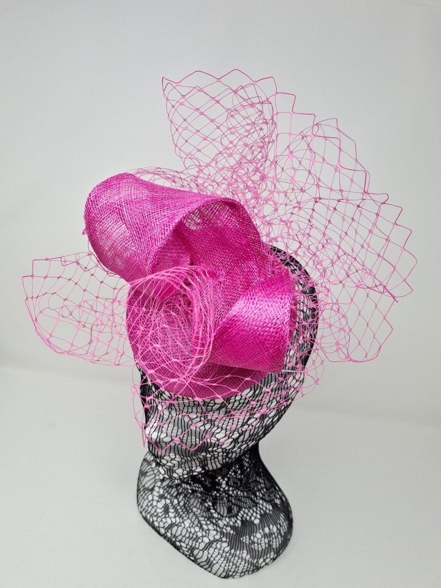 Pink Pillbox Fascinator - Franklins