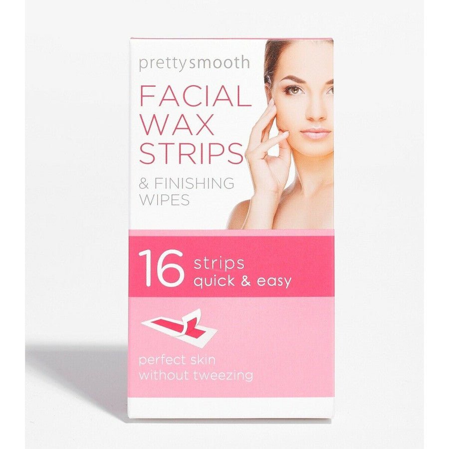 Pretty Smooth Facial Wax Strips 16 Pack - Franklins