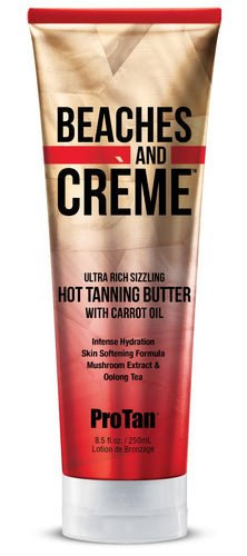 ProTan beaches And Creme Ultra Rich Sizzling Hot Tanning Butter 250ml - Franklins