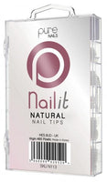 Pure Nails Pure Natural Nail Tips Refill Pack 50S - Franklins