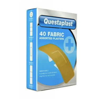 Questaplast 40 Fabric Assorted Plasters - Franklins