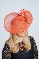 Red Disc Fascinator On Hairband - Franklins