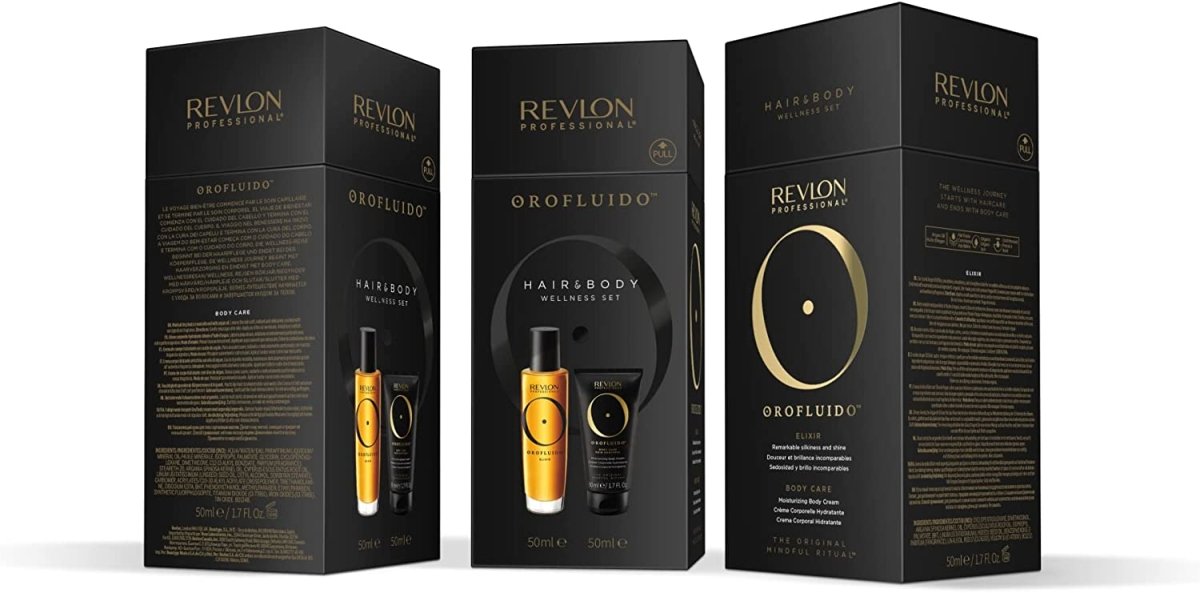 Wellness Set – Revlon Hair Body Franklins Orofluido &