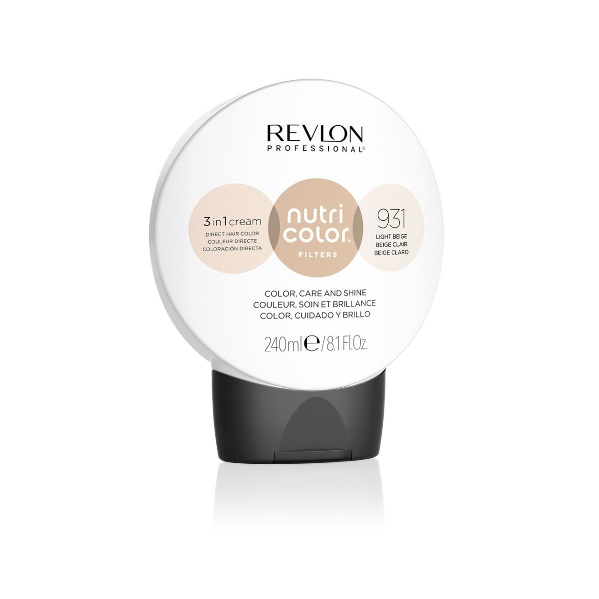 Revlon Professional Nutri Color Filters 3 in 1 Colour Cream 240ml - Franklins