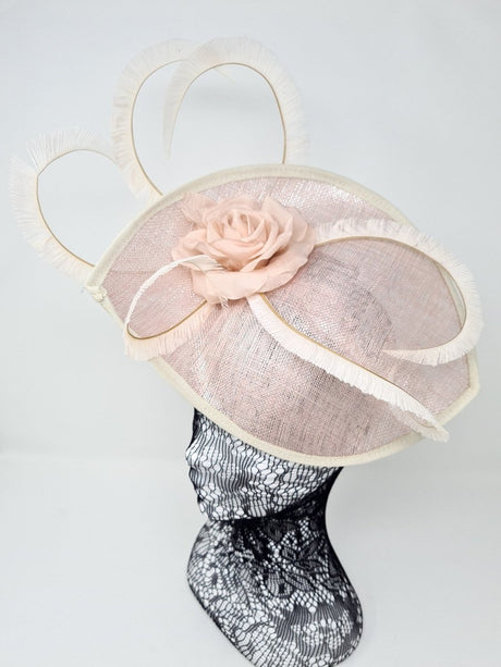 Rose Gold Shimmer Fascinator - Franklins