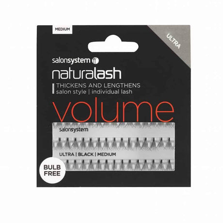 Salon System Flare Black BULB FREE ULTRA Volume Individual Lashes - Franklins