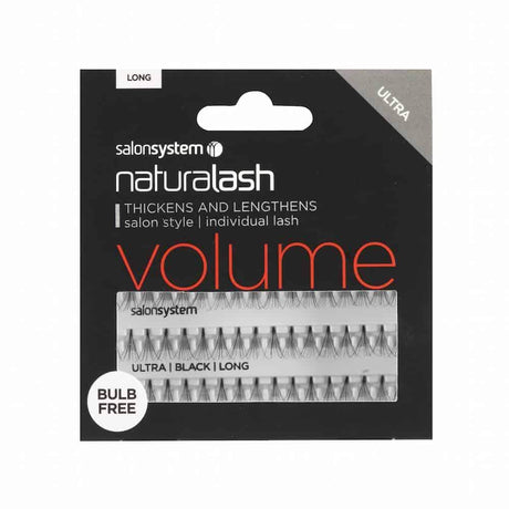 Salon System Flare Black BULB FREE ULTRA Volume Individual Lashes - Franklins