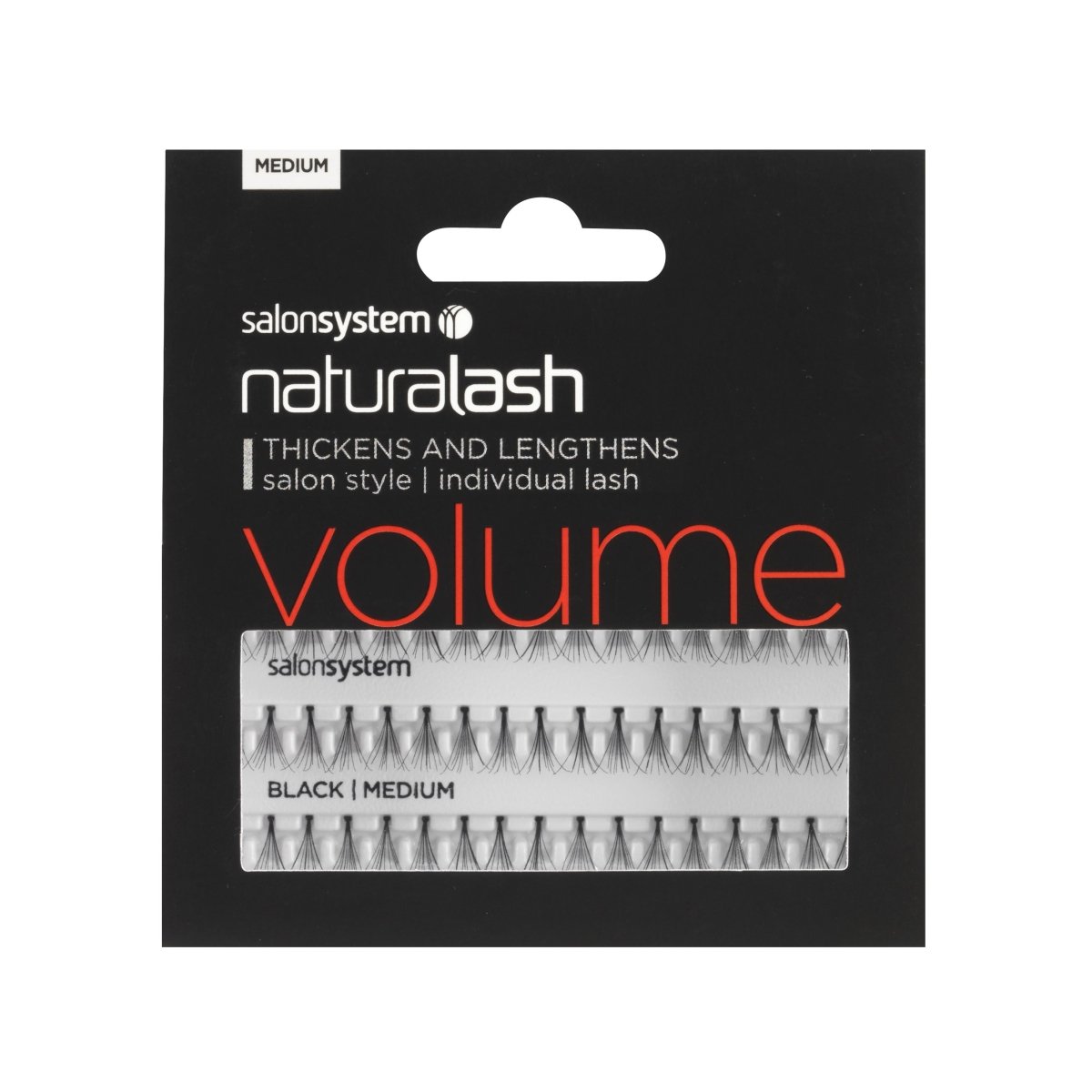 Salon System Flare Black Volume Individual Lashes - Franklins