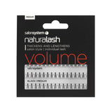 Salon System Flare Black Volume Individual Lashes - Franklins