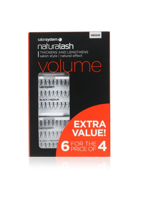 Salon System Naturalash Individual Lashes 6 For 4 Pack - Franklins